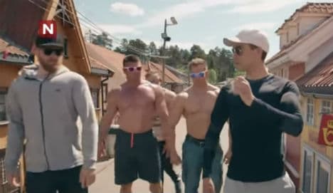 Norway bodybuilder skit goes inexplicably viral