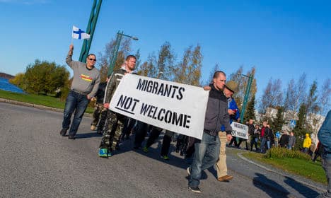 More refugee protests at Sweden-Finland border