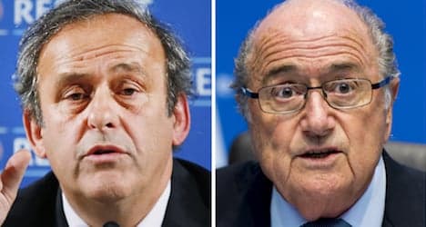 Platini cites 'man to man' pay deal with Blatter