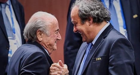Fifa suspends Blatter and Platini for 90 days