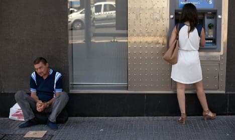 Economic recovery? Nearly one in three Spaniards at risk of poverty