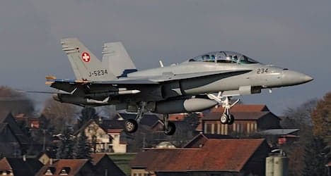 Swiss fighter jet sparks diplomatic incident