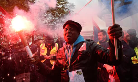 Thousands protest as Air France confirms cuts