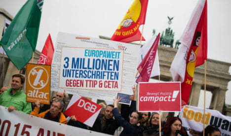 50,000 expected at Berlin anti-TTIP demo
