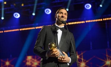 Zlatan wins record tenth Golden Ball award