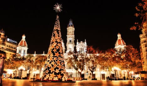 It's beginning to look a lot like Christmas as season starts in Spain