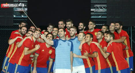 Spanish champions reveal 'retro' football strip ahead of Euro 2016