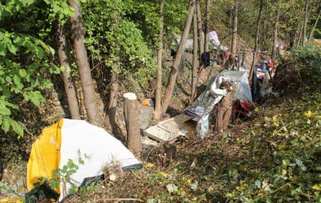 Police evict Roma camp in Dornbirn