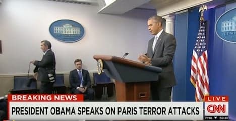 World leaders condemn Paris terrorist attacks