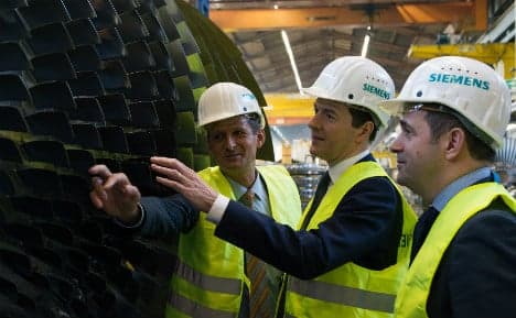 Osborne woos German firms with 'shared values'