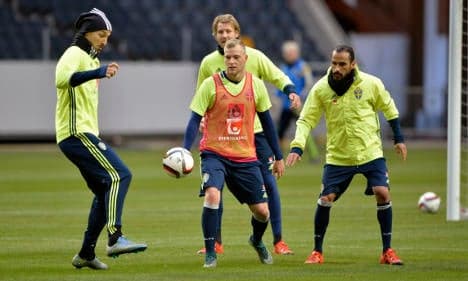 Nordic rivals gear up for Euro 2016 face-off