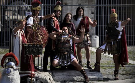 Rome banishes tourist-scamming gladiators