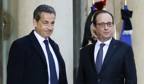 Sarkozy tears into Hollande after attacks