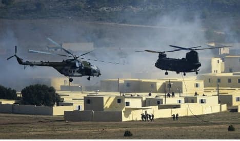 Black Hawk Down Zaragoza? Nato exercise turns city into 'warzone'