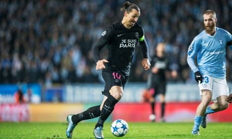 PSG cruise to victory on Zlatan's Malmö return