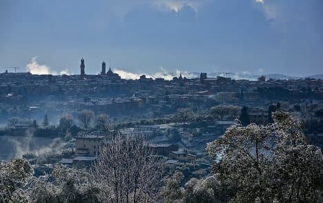 Italy set to shiver as temperature plummets