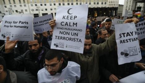 'Not in my name': Muslims rally in Italy