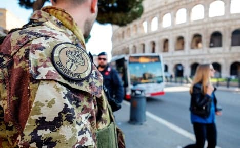 Fear deters tourists from Rome amid terror threat