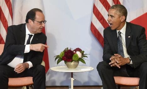 Hollande heads to US to appeal to Obama