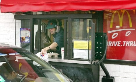 French McDonald's 'sold drugs at drive-through'