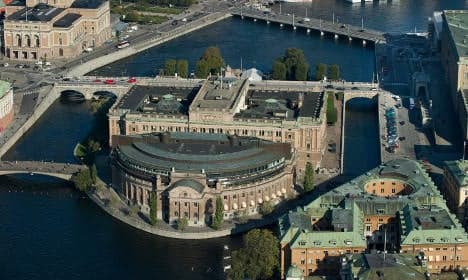 'Threat' directed against Swedish parliament