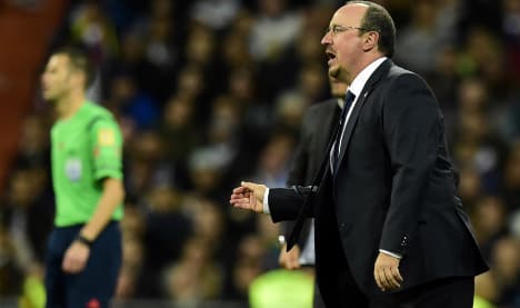 Benitez given vote of confidence despite Real's El Clasico drubbing