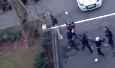 VIDEO: Police filmed beating Paris mother