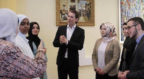 Kurz defends probe into Islamic nurseries