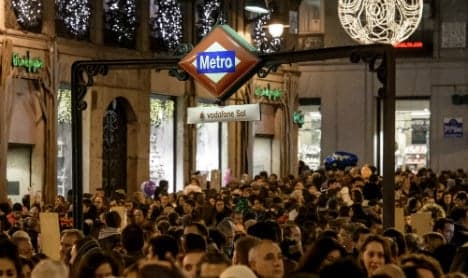 Madrid closes iconic Sol metro station to beef up New Year security