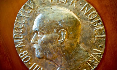 Nobel medal to go on show at terror attack site