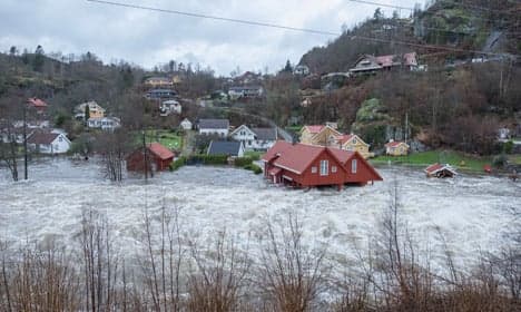 '200-year flood' ravages southern Norway
