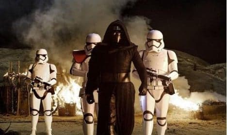 Star Wars fans rejoice as force awakens in Italy