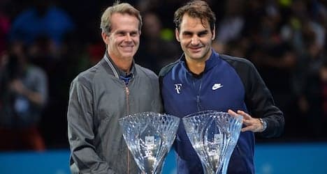 Edberg bids adieu to Federer's coaching team