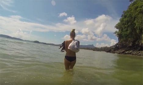 Norway pair’s backpack adventure a viral hit