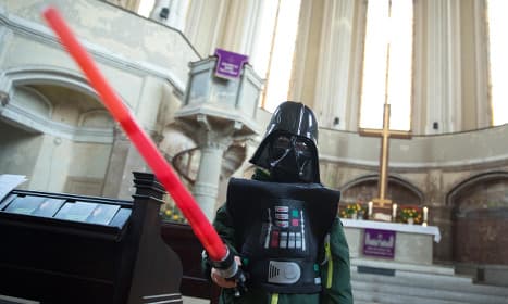 German church holds 'Star Wars' service