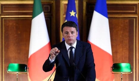 'Bombs will not destroy homemade terror': Renzi