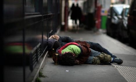 Homeless man 'freezes to death' in sub-zero Paris