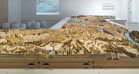 Miniature model of Geneva goes on display