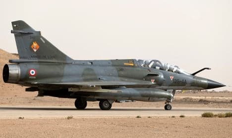 French jets strike Isis oil sites in Syria: minister