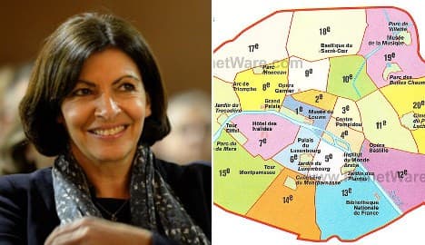 Paris mayor to wipe three arrondissements off the map