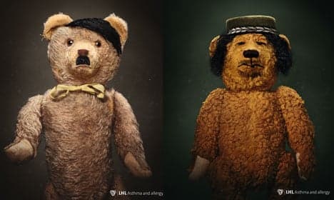 Norway ads use Hitler teddy to scare parents... about dust