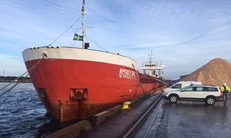 Sweden blocks suspect Turkish freighter in port