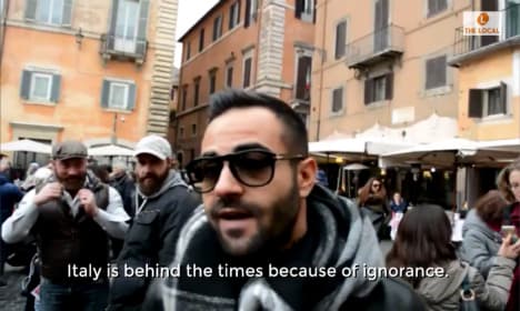 Here's what Italians think of the gay unions bill