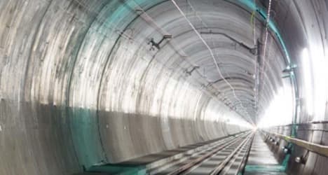Pomp and fanfare set for Gotthard tunnel opening