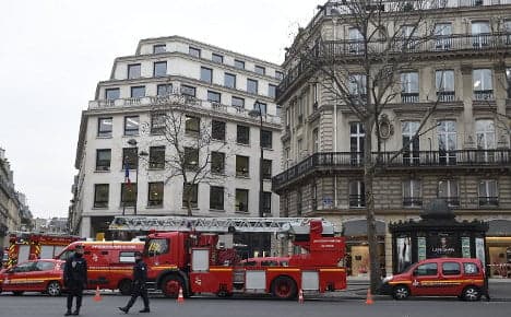 Paris Ritz hotel hit by blaze weeks before grand reopening