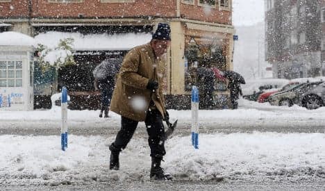 Spain braced as icy winds and snow storms sweep nation