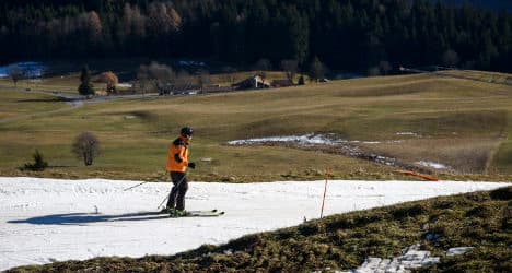 Is climate change ruining skiing in the Alps?