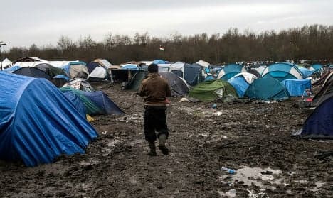 British TV sets sent to Calais to house refugees