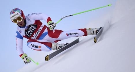 Injury sidelines Swiss Olympic ski champion