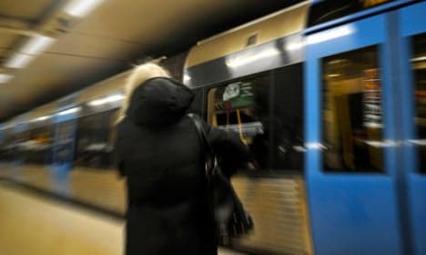 Man jailed over Stockholm subway attack on mum